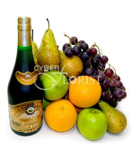 fruits with cognac
